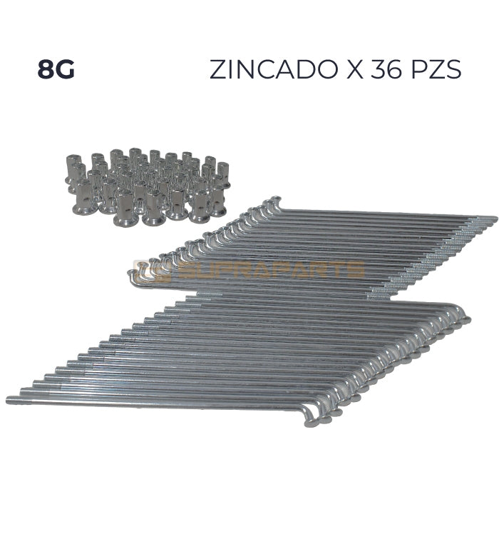 BF.1.2. KIT RADIOS Y CABEZAS ZINCADOS 100cc
