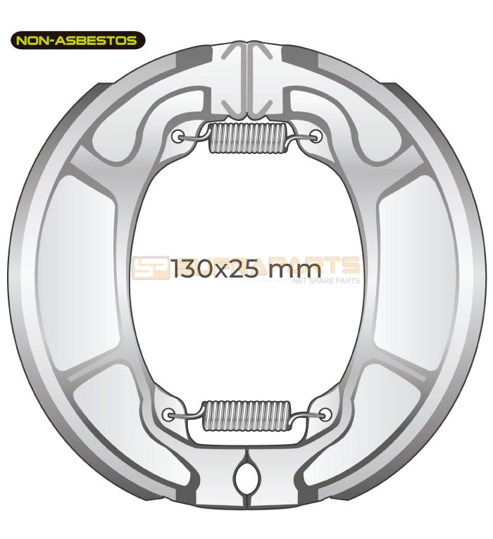 BH.1.1. BANDAS FRENO 125cc