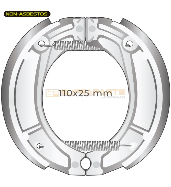 BH.1.1. BANDAS FRENO Honda 110cc