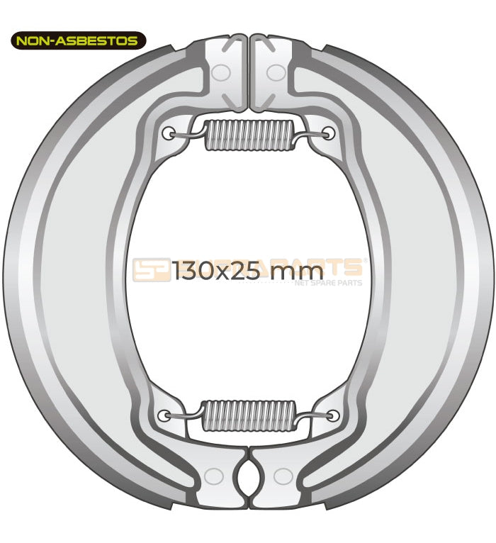 BH.1.1. BANDAS FRENO Honda 125cc