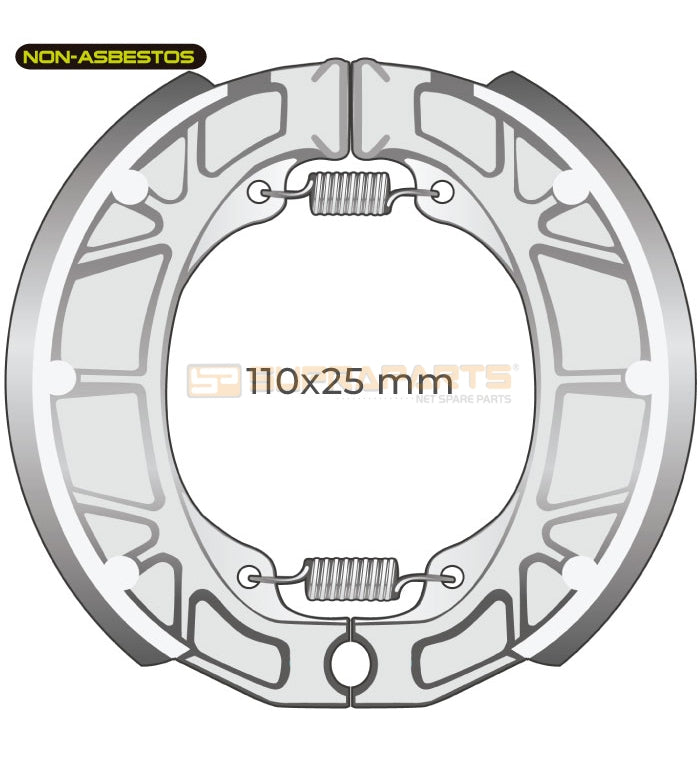 BH.1.1. BANDAS FRENO Akt 125cc