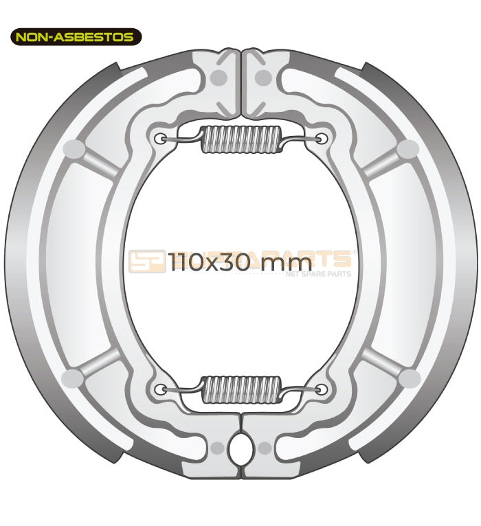 BH.1.1. BANDAS FRENO Bajaj 100cc
