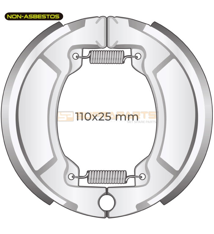BH.1.1. BANDAS FRENO Yamaha 110cc