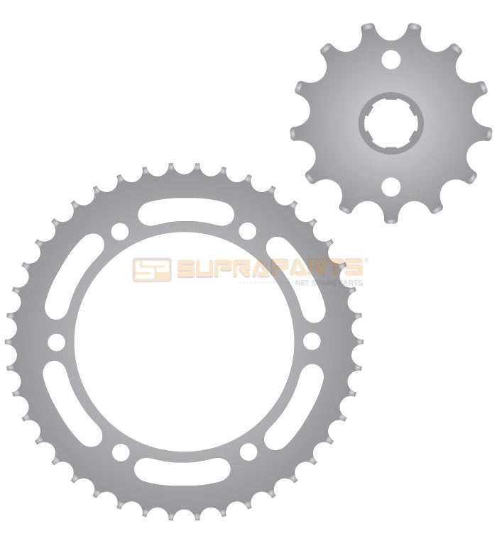 BM.1.3. KIT PIÑON Y SPROCKET 125cc