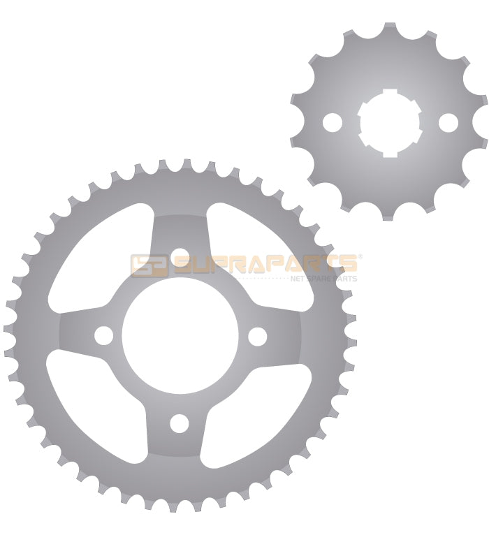BM.1.3. KIT PIÑON Y SPROCKET Akt 125cc